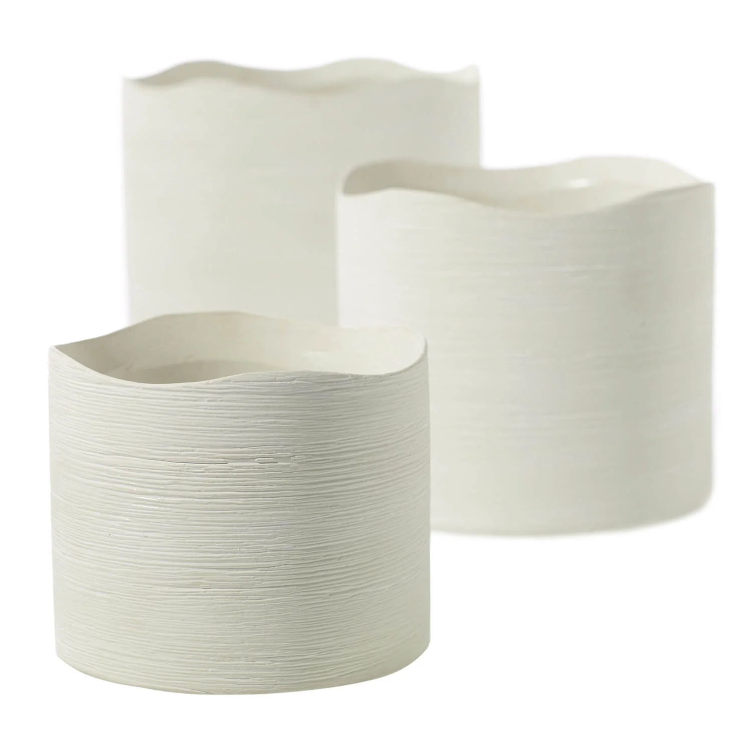 delphi pots - 68 small, 55 large