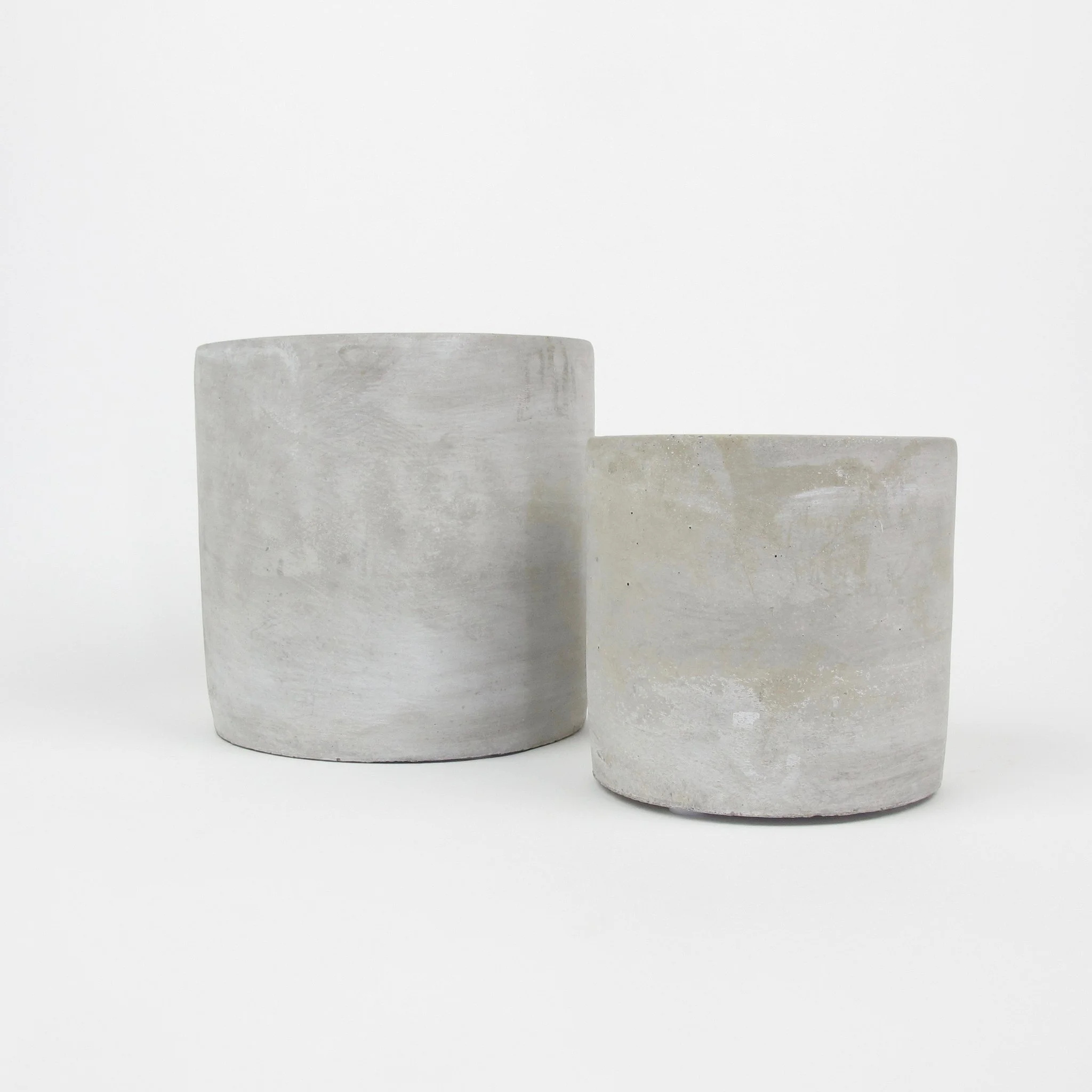 concrete cylinders - 15 large, 15 medium, 14 small