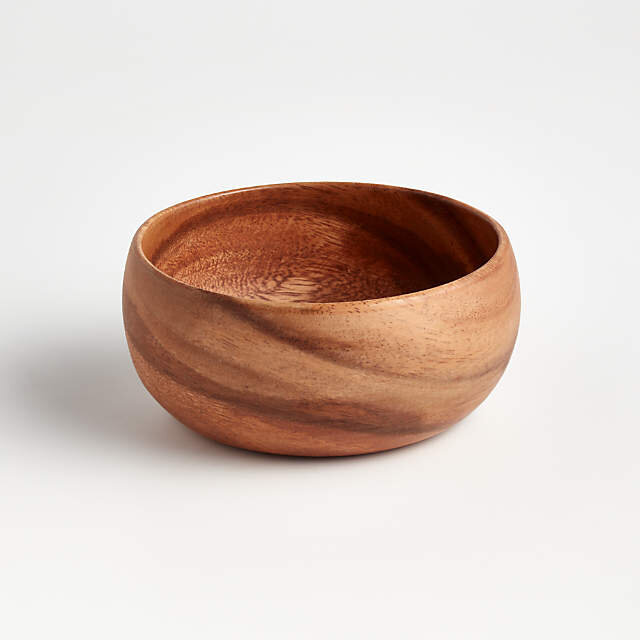 wood bowls - 14 large, 12 small