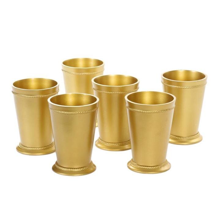 gold mint juleps - 24 large, 17 medium, 18 small