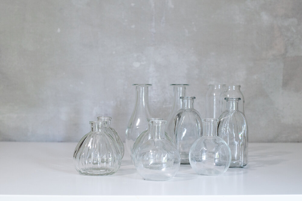 glass bud vases - 106