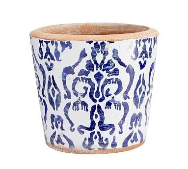patterned ceramic cachepot - 5