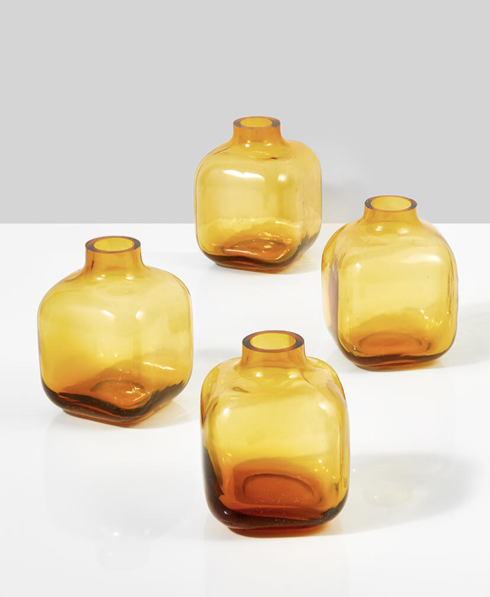 amber bud vases - 20
