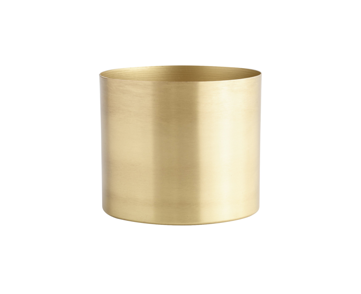 medium brass vases - 39