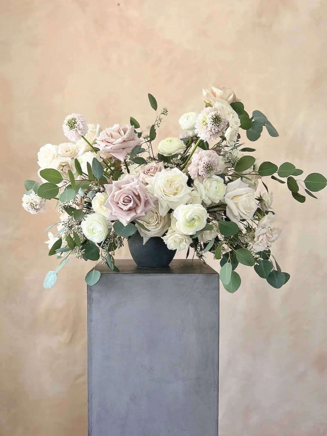 3' Vased Floral, Concrete  $545 | $595