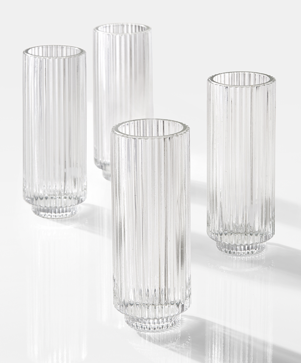 tall skinny pleated votives - 49
