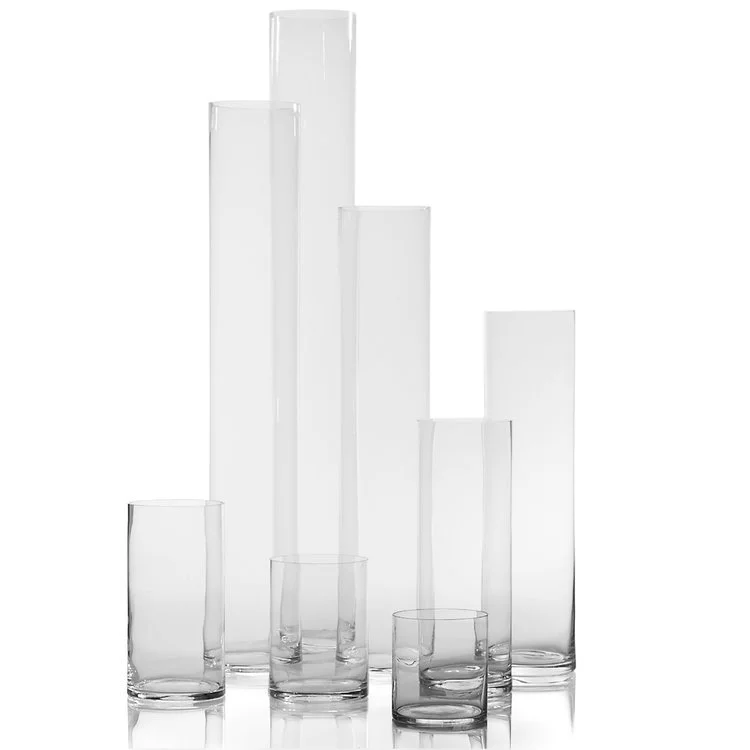 clear taper cylinders - short-97, med-100, tall-90