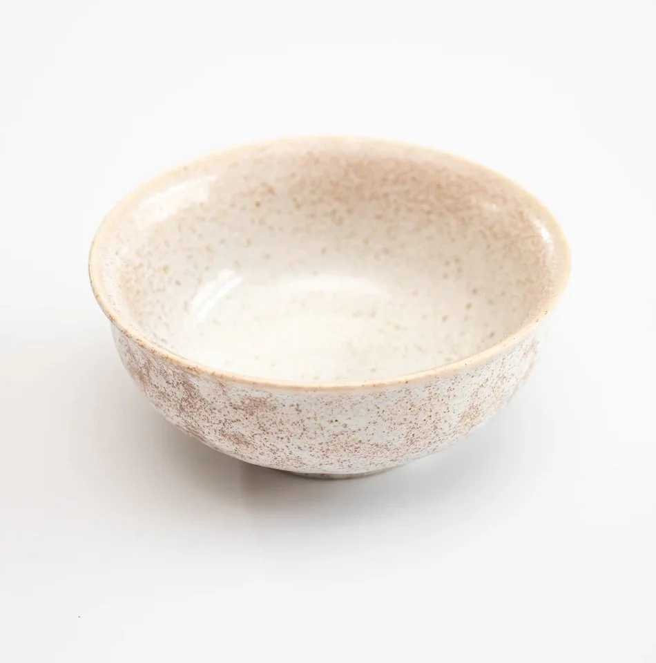 Rose Stoneware Bowl - 6