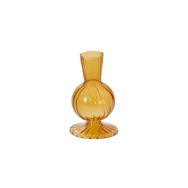 amber boutique bud vase