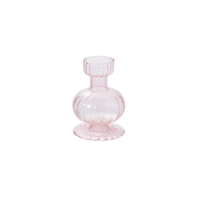 pink boutique bud vase