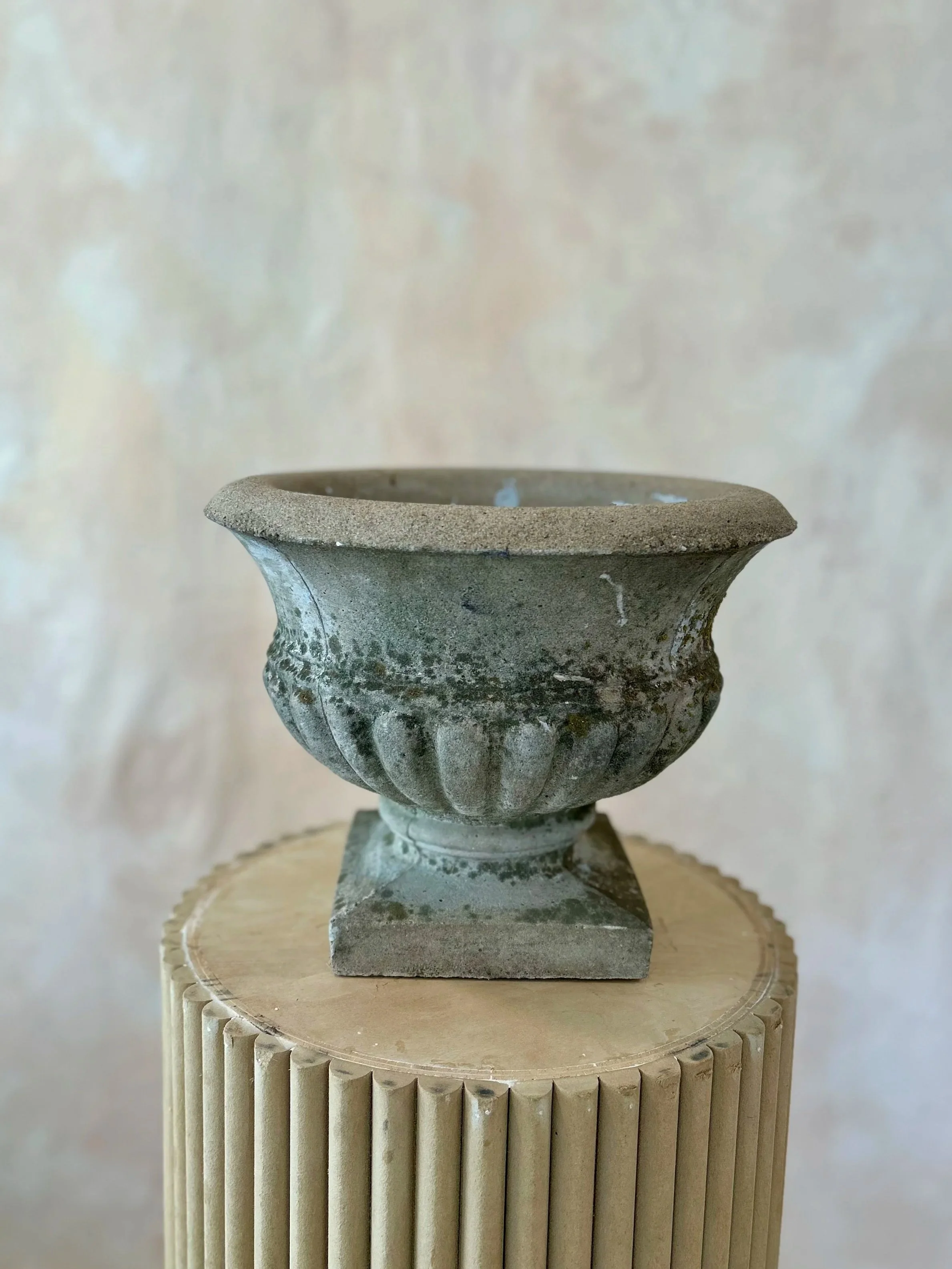 concrete urn - 2