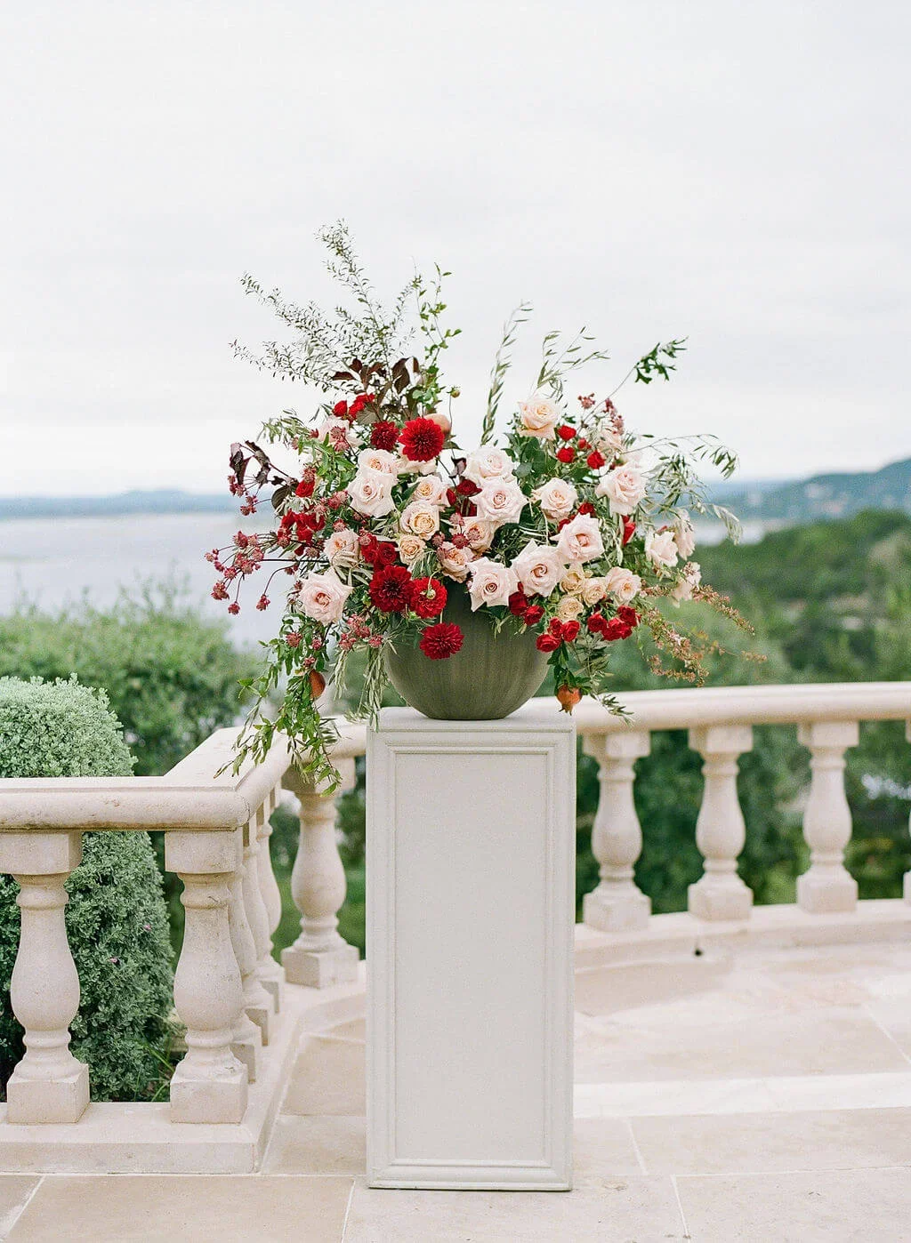 Romantic ceremony details created by a luxury Austin florist.jpg.webp