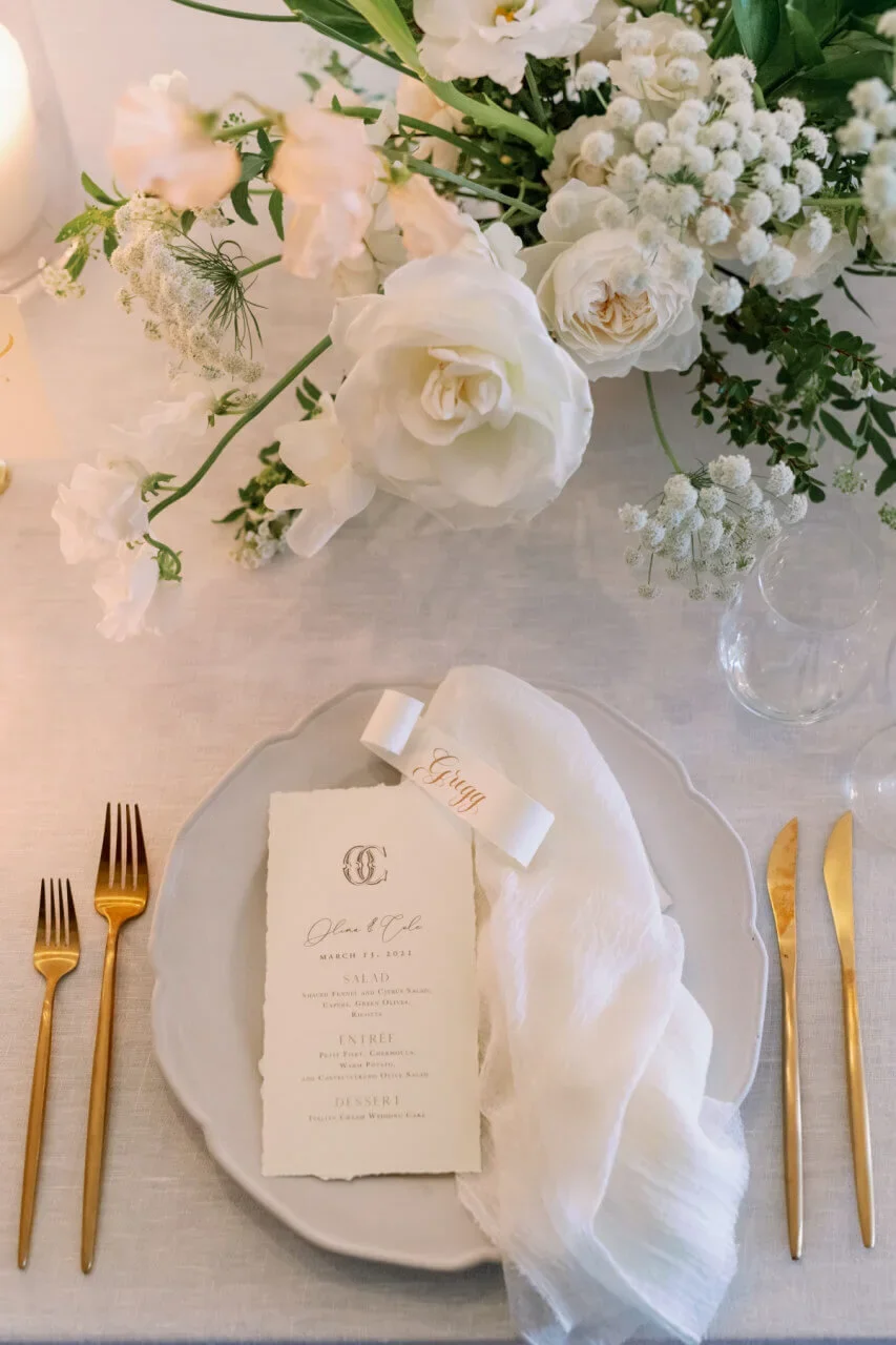 Elegant romantic wedding tabletop details designed in Austin, Texas.jpg.webp