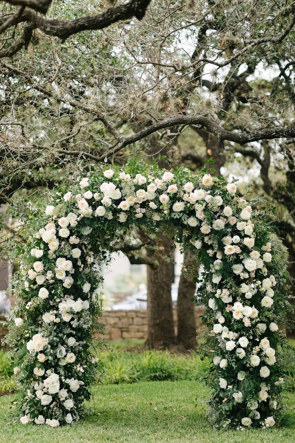 Classic wedding arch designed in Austin, Texas.jpg.webp