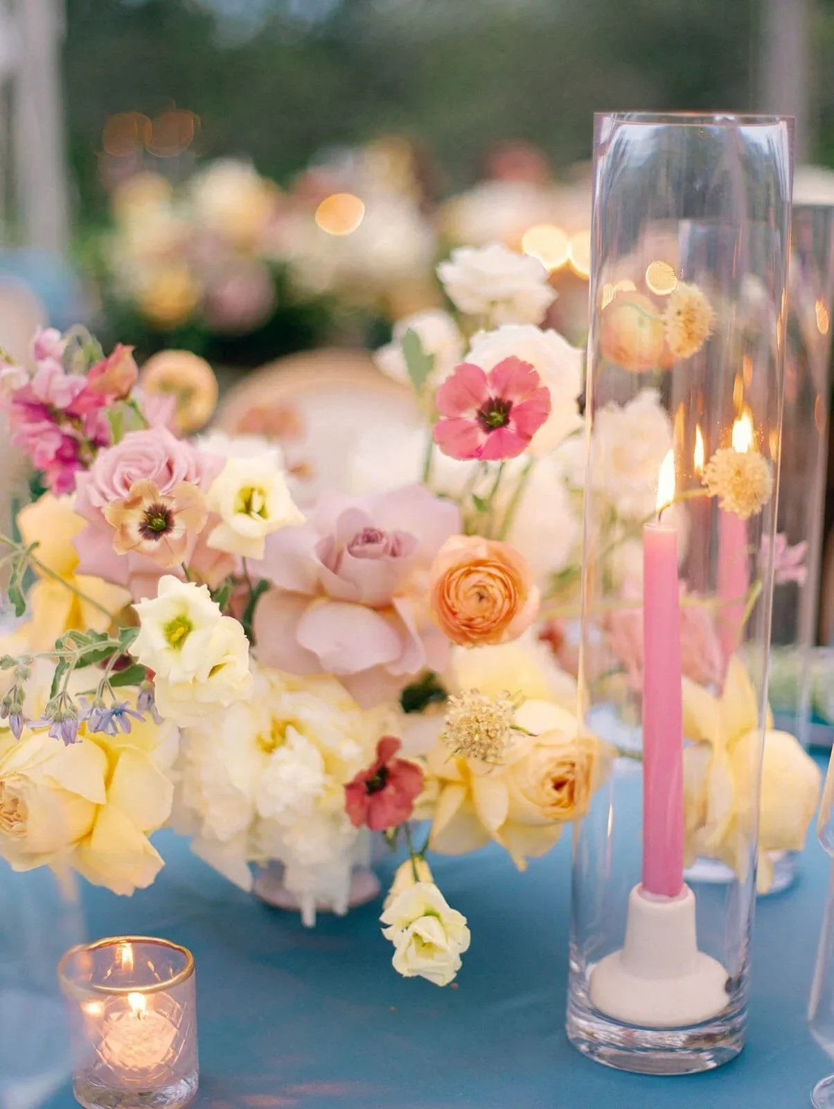 Garden-style romantic table flowers designed in Austin, Texas.jpeg.webp