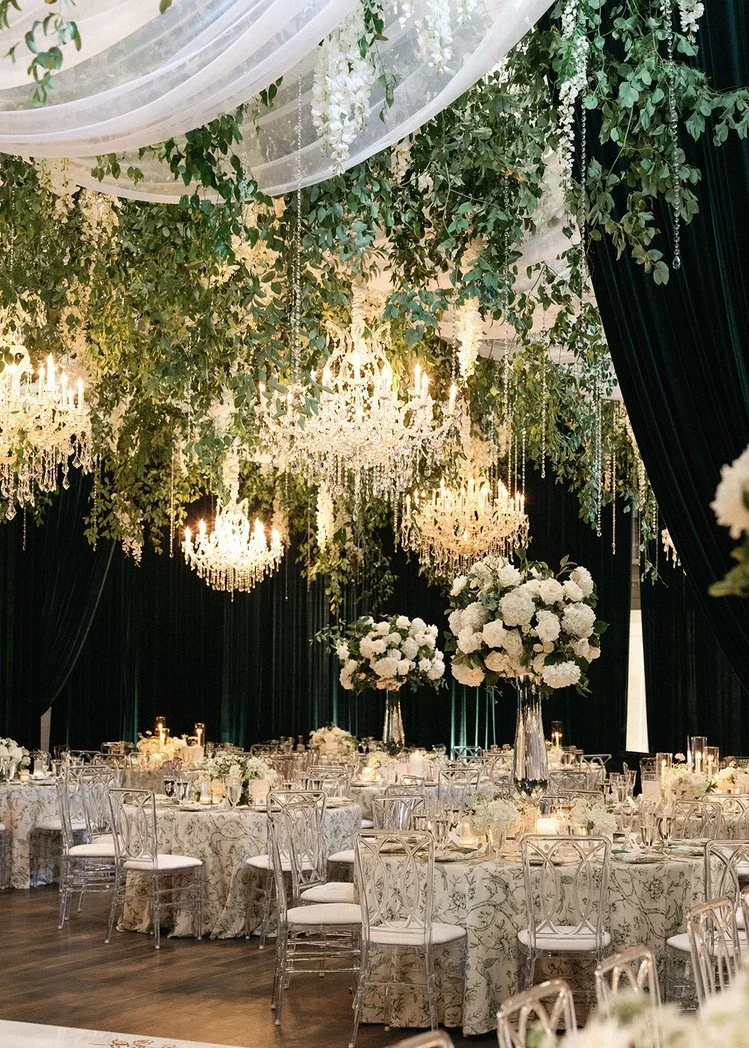 Custom greenery installation by an Austin floral designer.webp