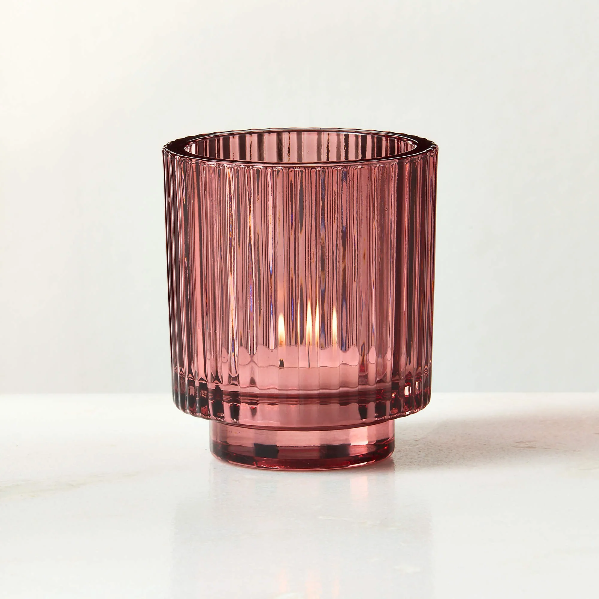 Berry Pleated Votives - 100