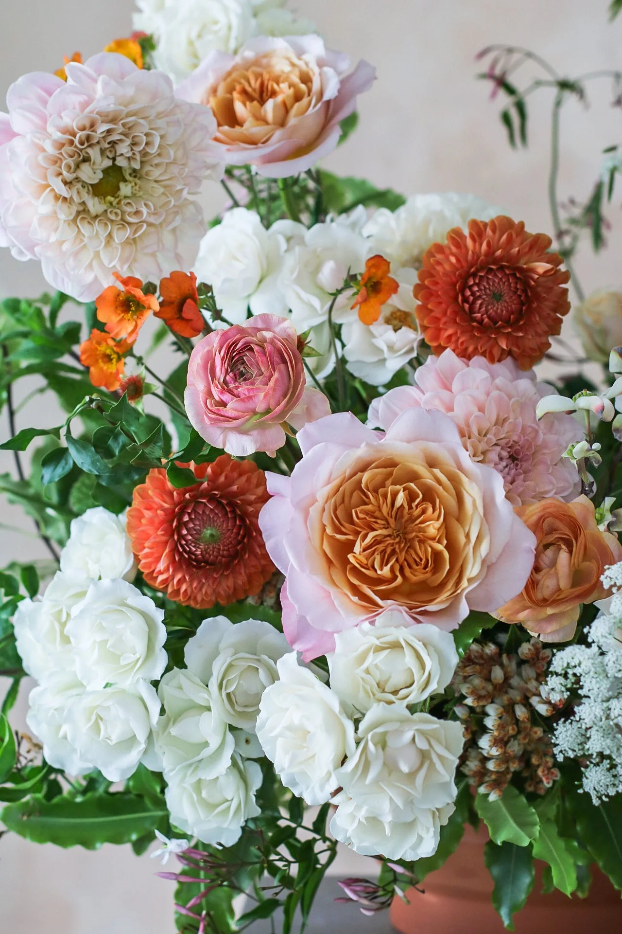 Designer’s choice Valentine’s Day floral arrangement in Austin