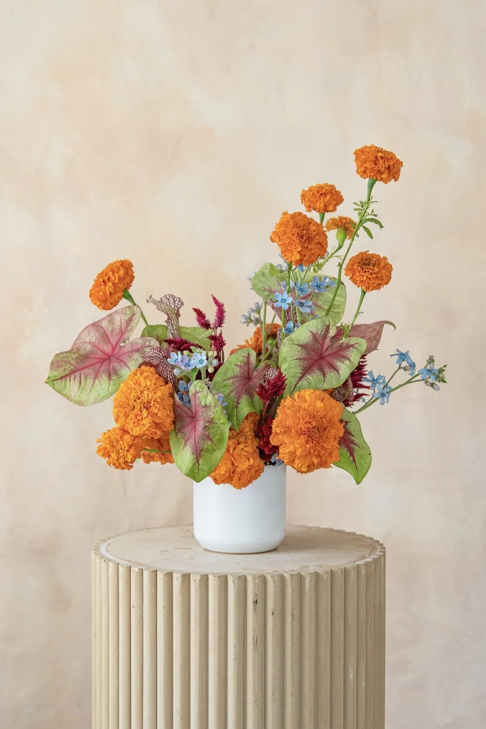 Designer seasonal floral arrangement available for Austin delivery
