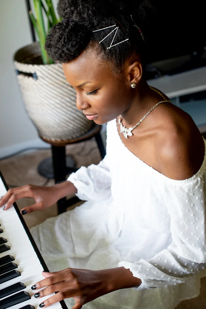 Young Talented Pianist 