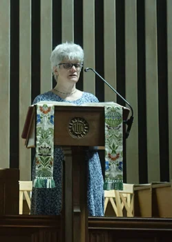 Lector/Reader - a lay person trained in reading scripture who is appointed by the clergy person in charge of the congregation to read lessons or lead the prayers of the people. The term is from the Latin, "to read." There is no license required for this lay ministry. 