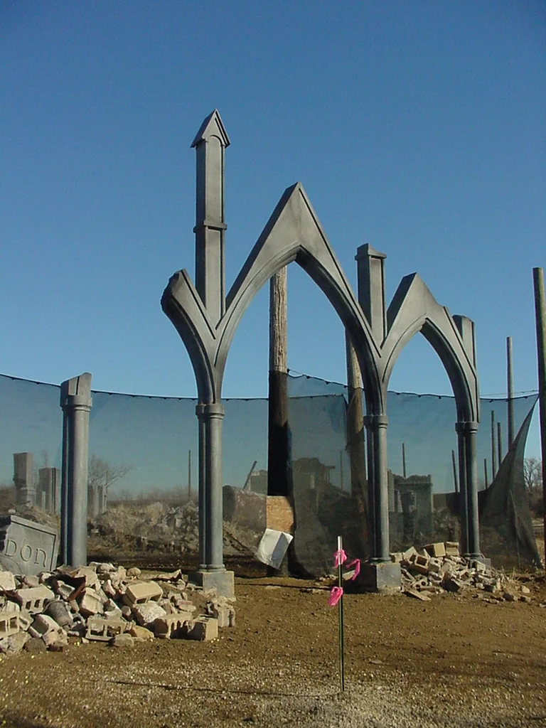  Armageddon entrance arch 