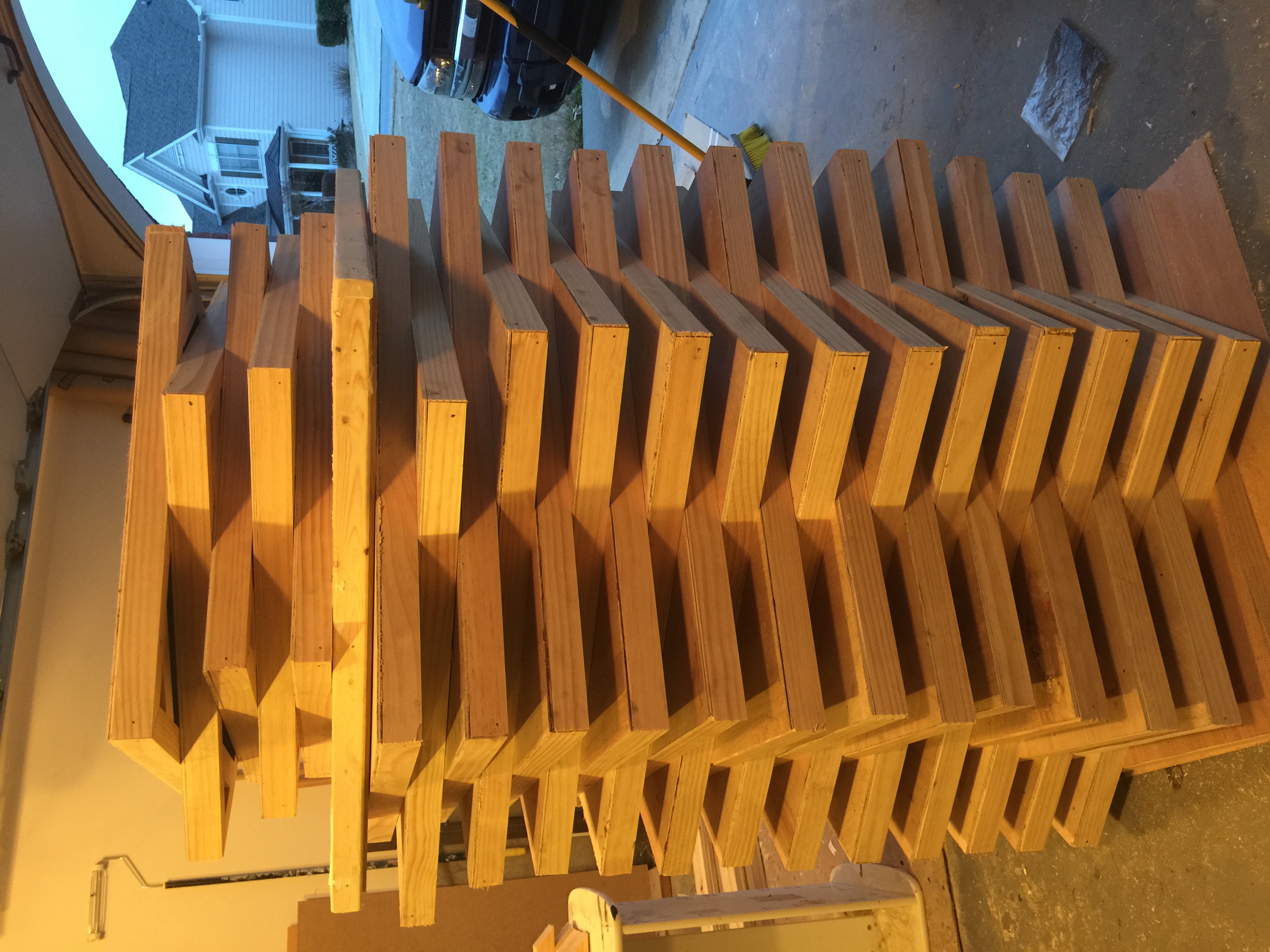 READY FOR OUT SIDE SIDES AND SANDING