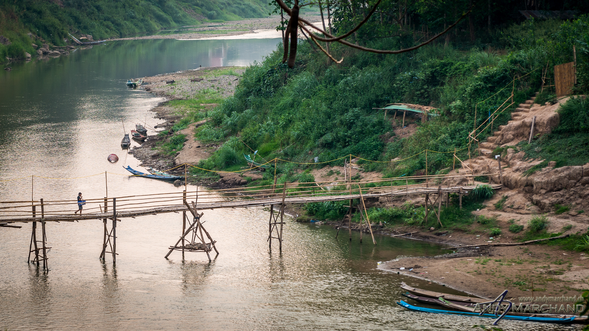 Bridge over Nam Khan