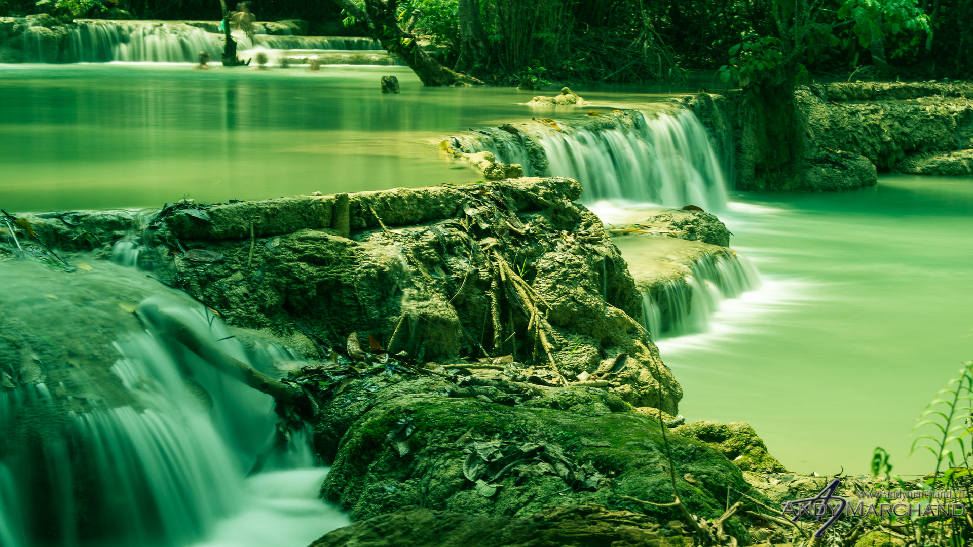 Kouangxi Waterfalls