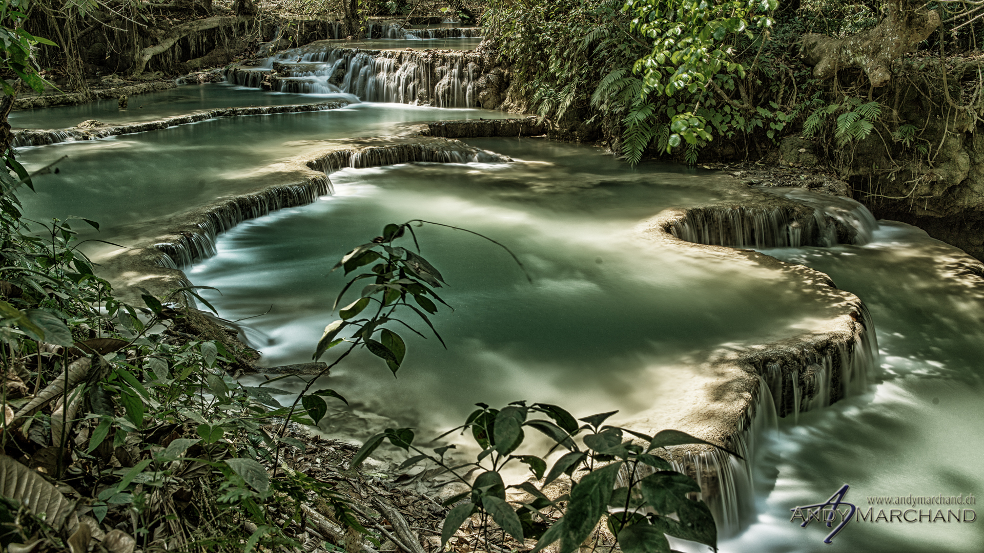 Kouangxi Waterfall