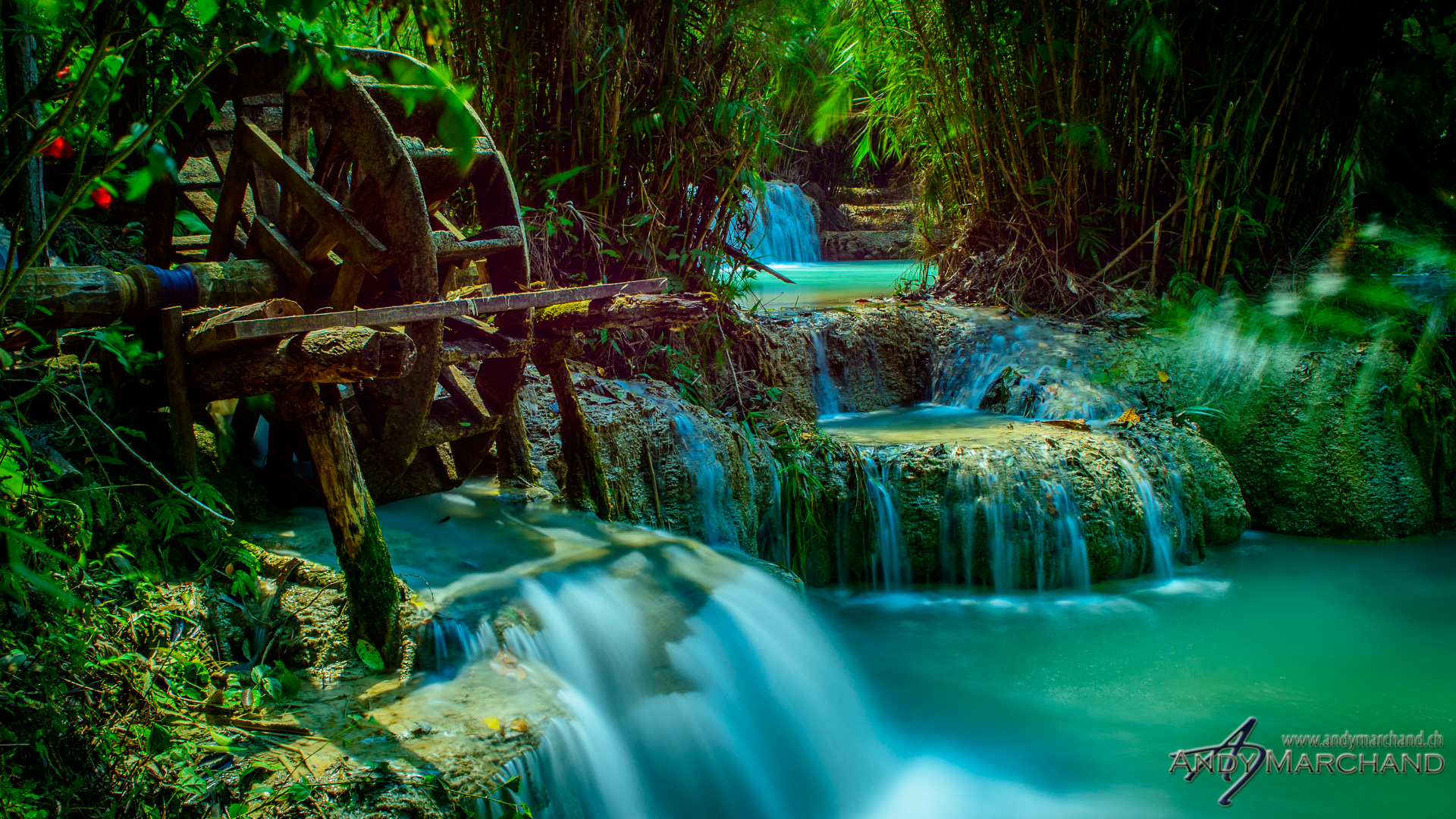 Kouangxi Waterfall