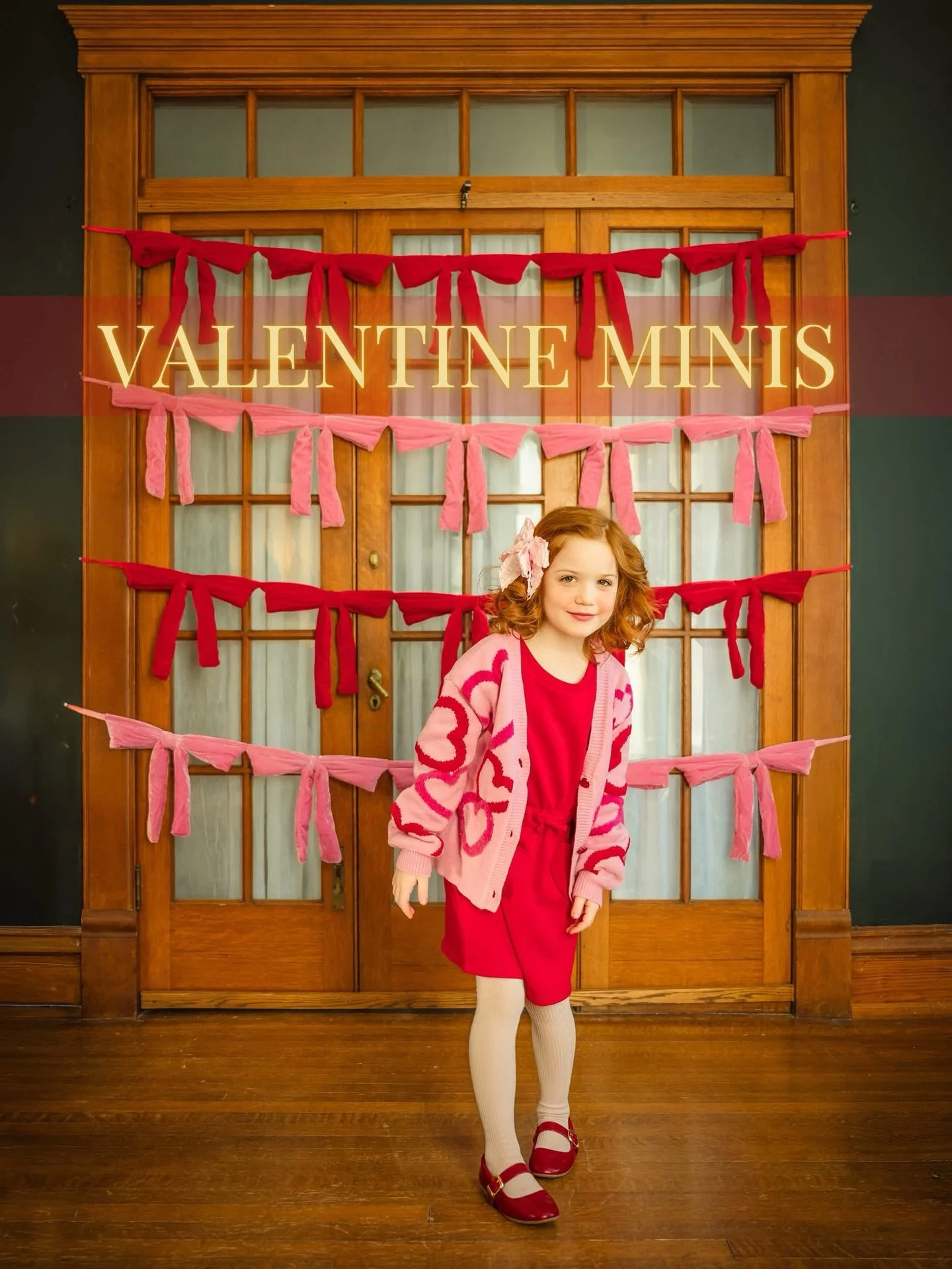 Valentine Minis are live 💕

A playful and charming session for kids, couples, families- or a just-for-you glam moment. 📸
Come soak in our timeless, character-filled studio, then enjoy an afternoon in beautiful downtown Milan. 📍

15 minutes ⏰ | 5 d