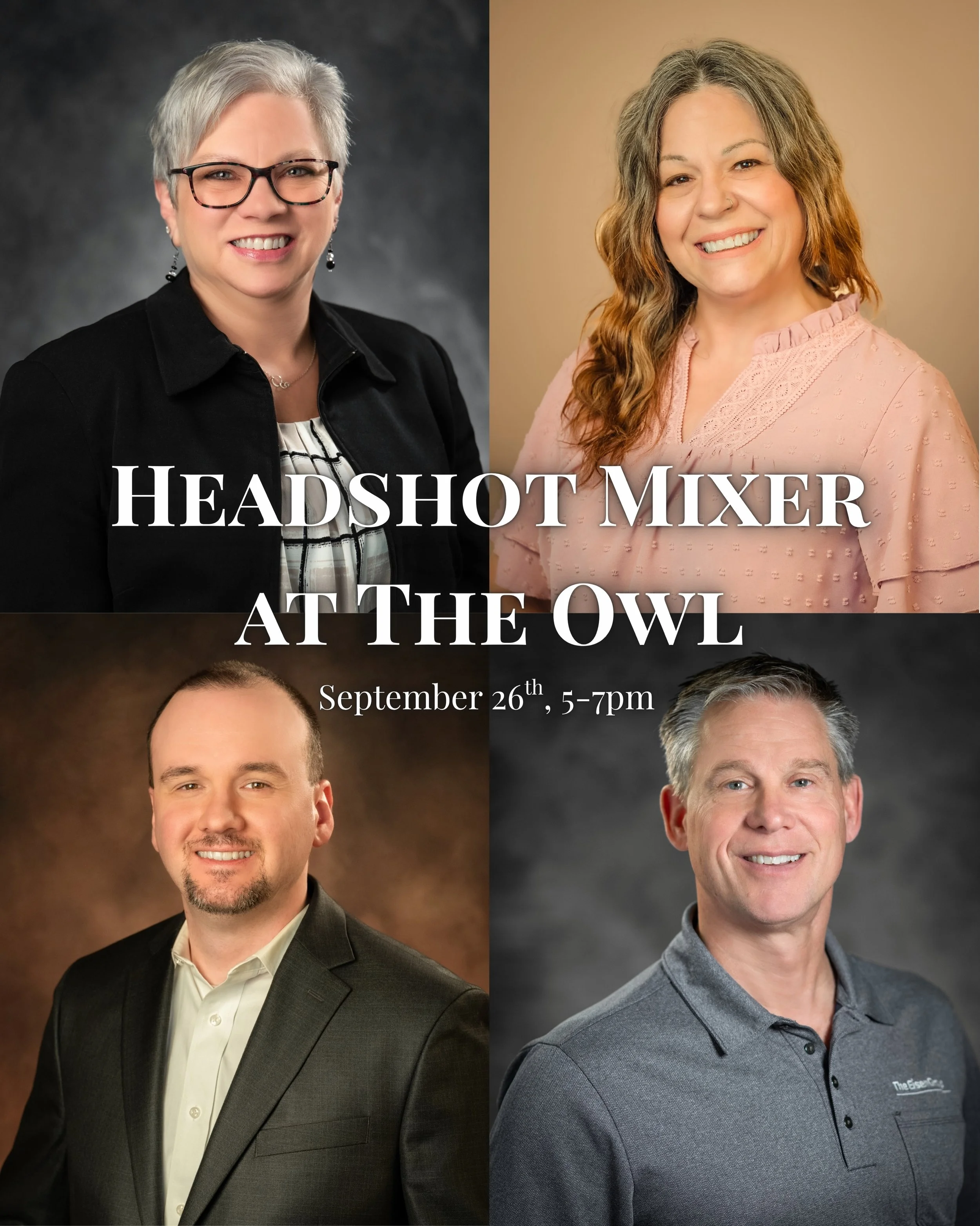 A fresh headshot in your favorite local spot? 📸 You&rsquo;re not going to want to miss this one.

ERI is popping up at @the_owl_milan on Saturday, September 26th, sponsored by the @milanareachamber !

Stop in for an updated professional headshot, th