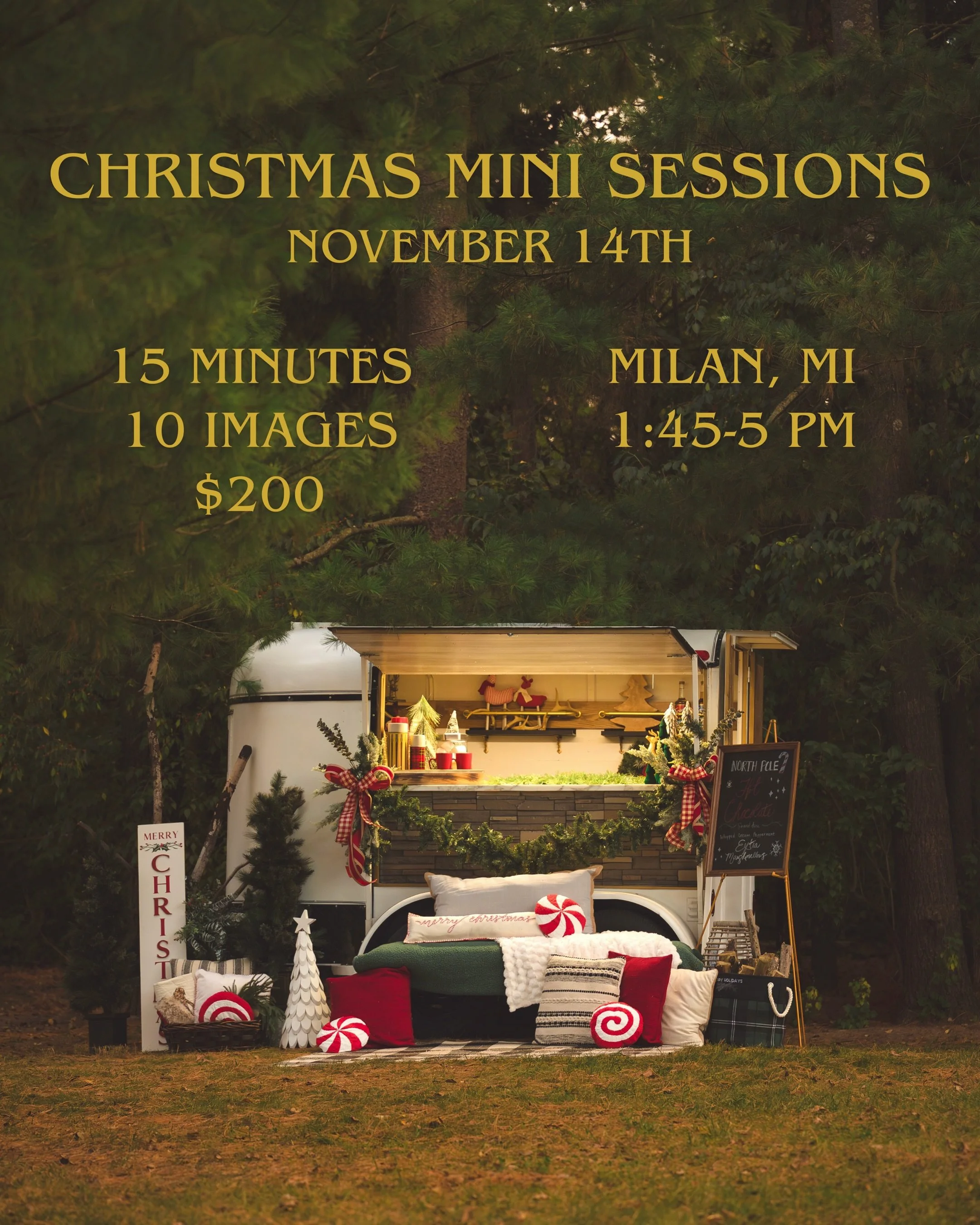 A Vintage Christmas 🎄🤎

Emily Rose Imagery and Cogburn Call &amp; Co. are teaming up for Christmas mini sessions filled with nostalgic charm.

Hosted on Cogburn Call &amp; Co.&rsquo;s property, featuring their charming bar cart, stunning holiday st