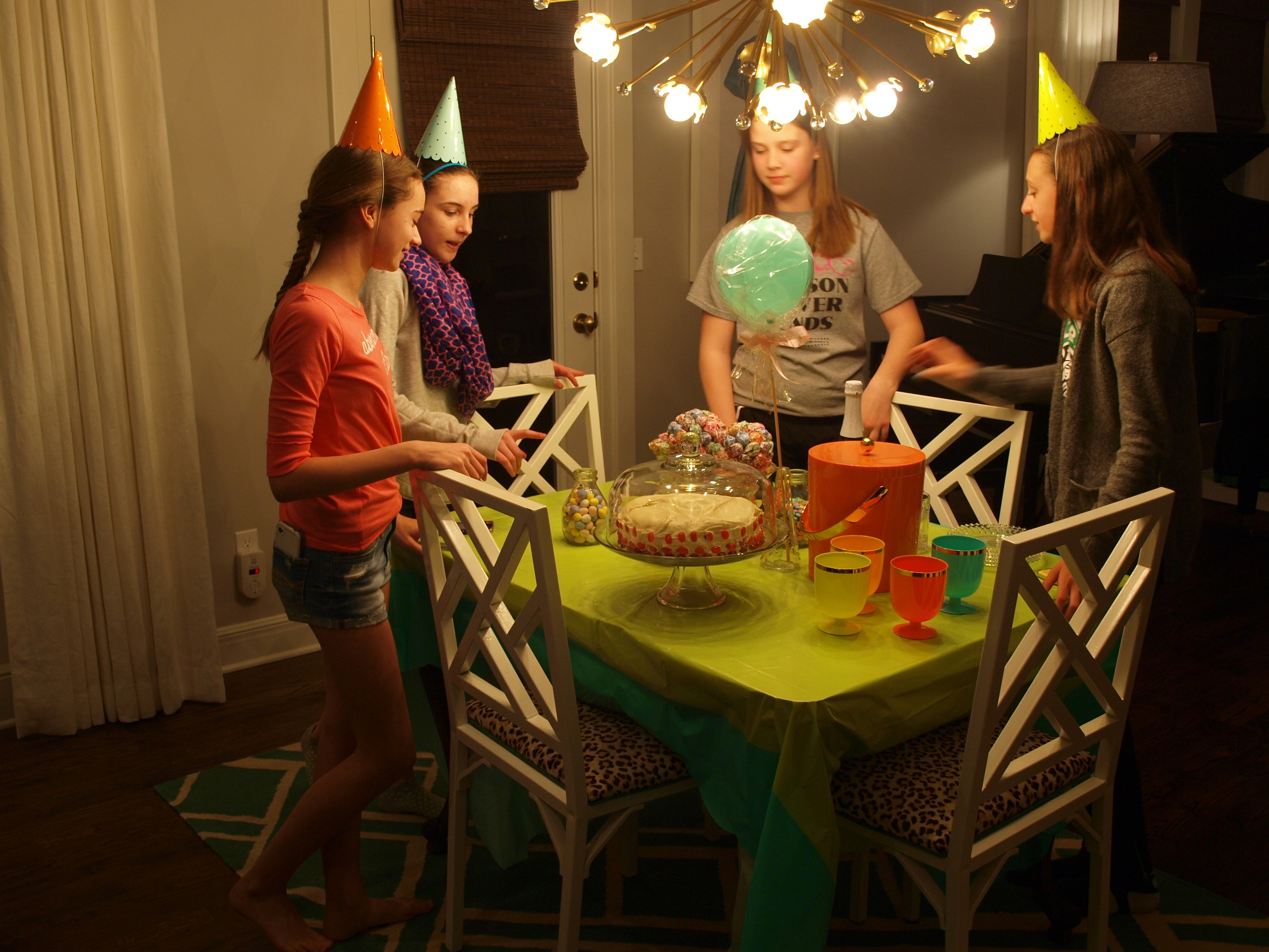 Candy feast commencing 