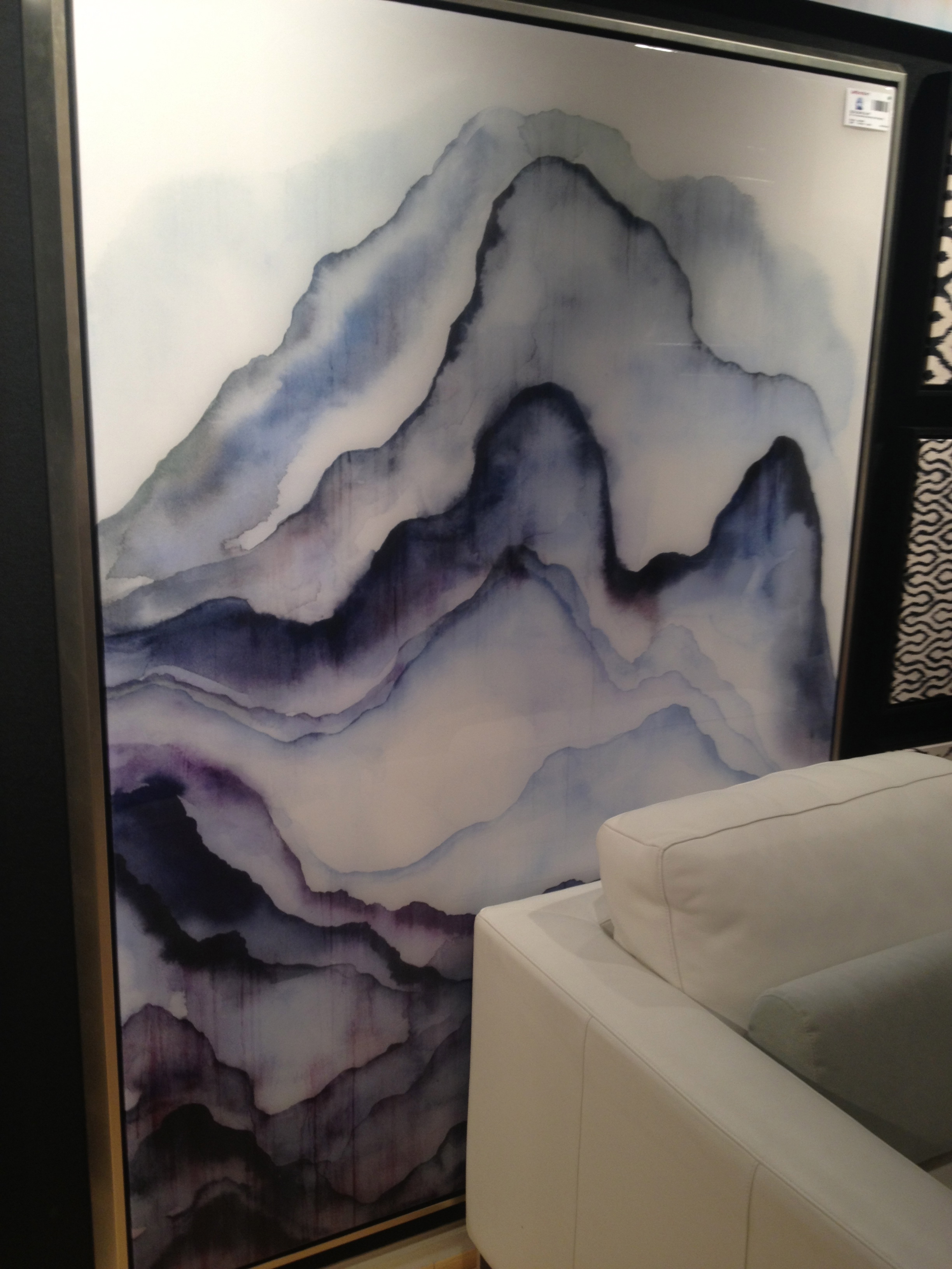 The blues and amethyst colors were gorgeous