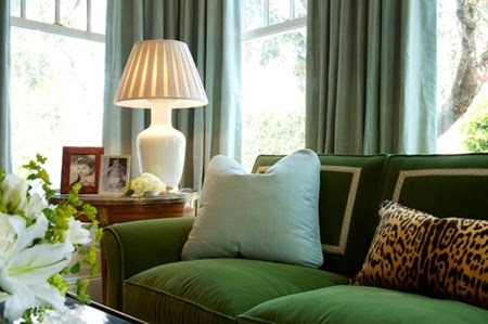 Found on highstreetmarket.blogspot.com I adore this sofa. The cheetah print pillow is perfection.