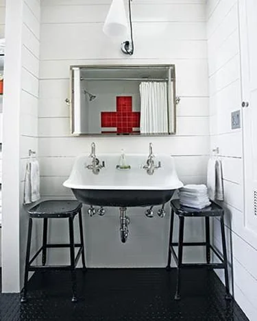 Found on remodelista.com I have never used one of these sinks but am dying to do so. Please call me if you have a space we can design with it :)