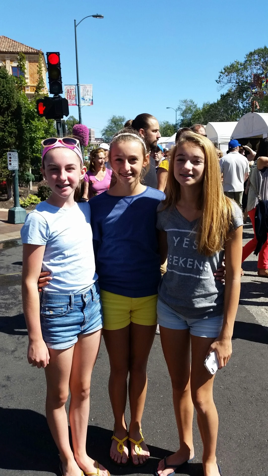 Ellie, Ellie and Katie.