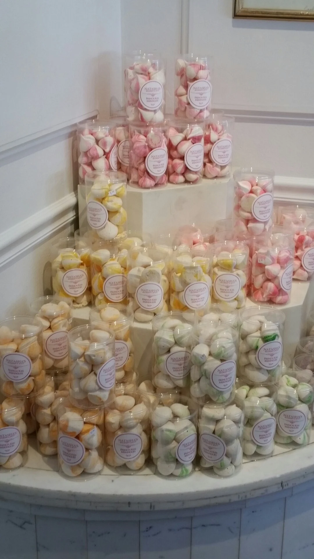 The treats make a colorful wonderland.