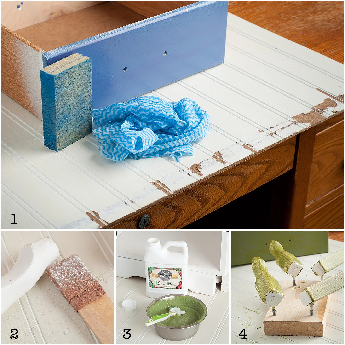 Milk paint tutorial from My Painted Door (.com)