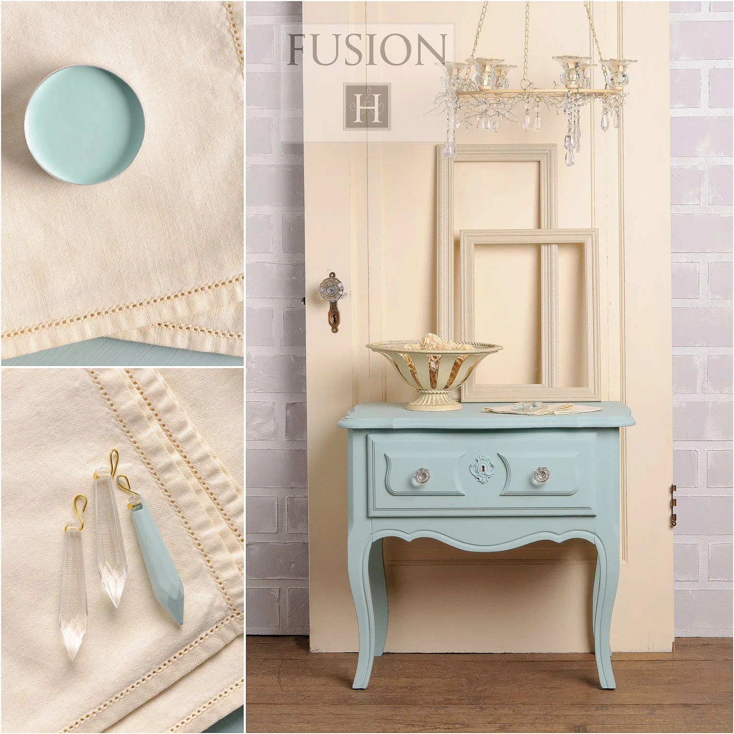 Fusion paint inglenook - via My Painted Door (.com)