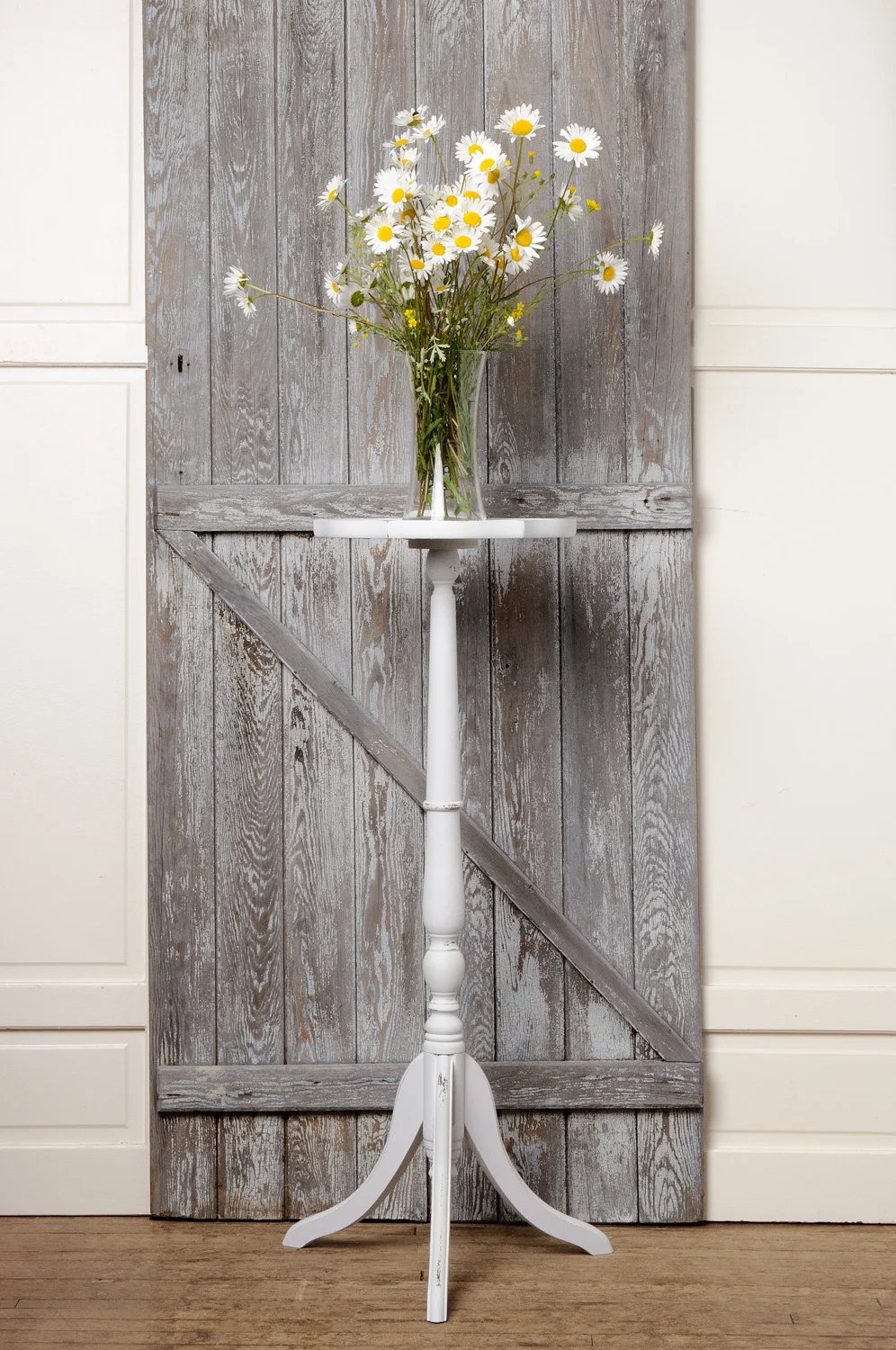side table painted with Fusion mineral paint in casement - via My Painted Door (.com)