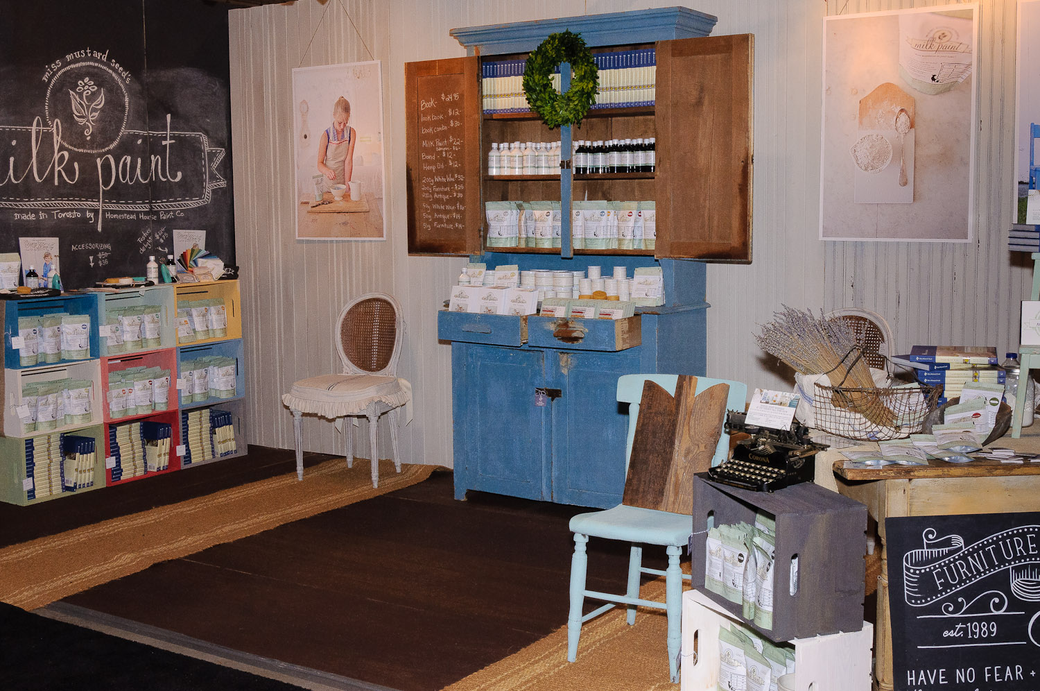 Meeting Miss Mustard Seed - via My Painted Door (.com)