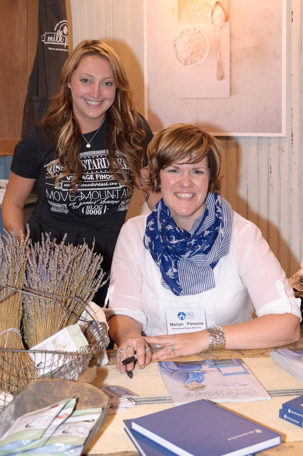 Meeting Miss Mustard Seed - via My Painted Door (.com)