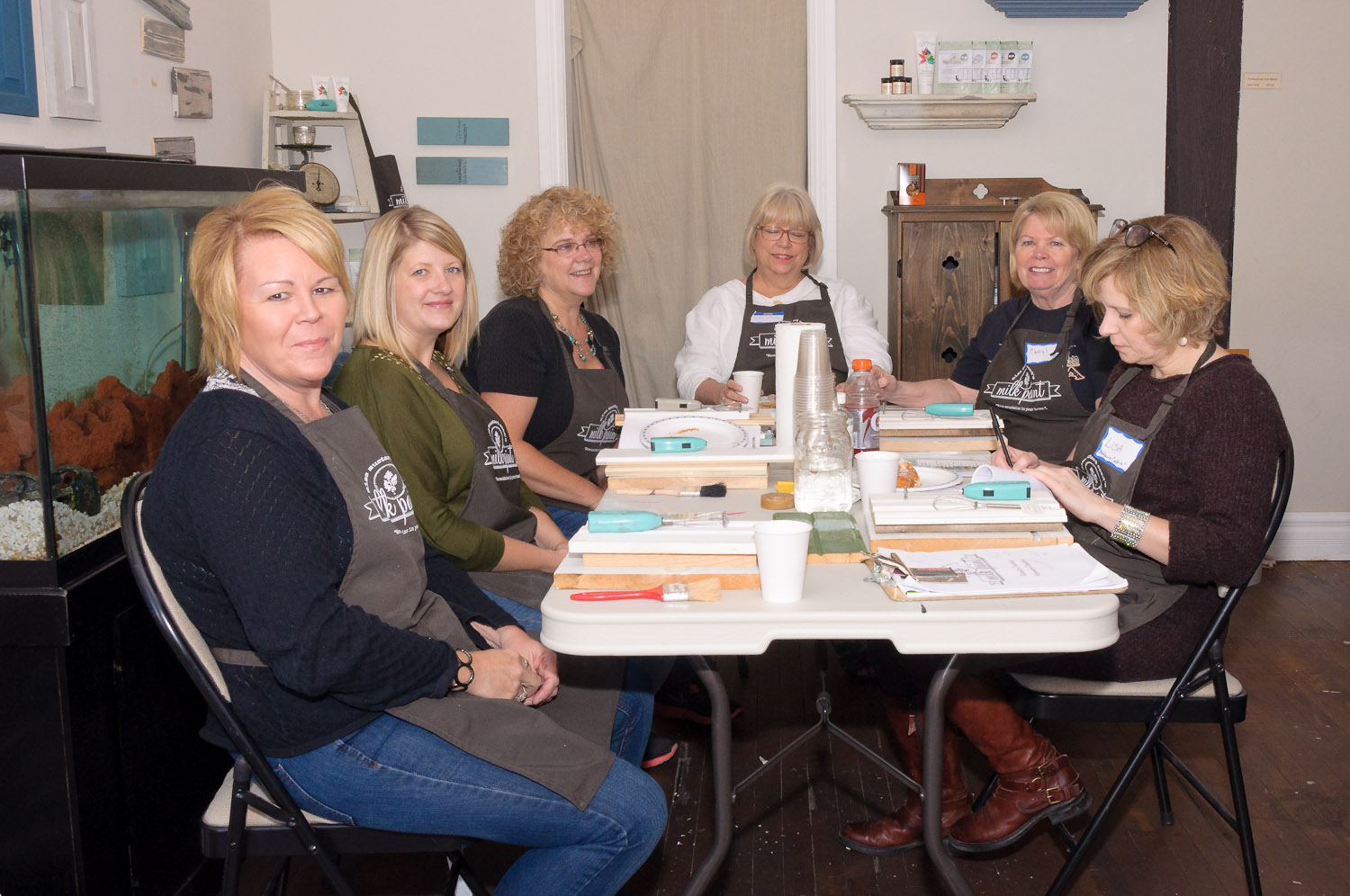 Meeting Miss Mustard Seed - via My Painted Door (.com)