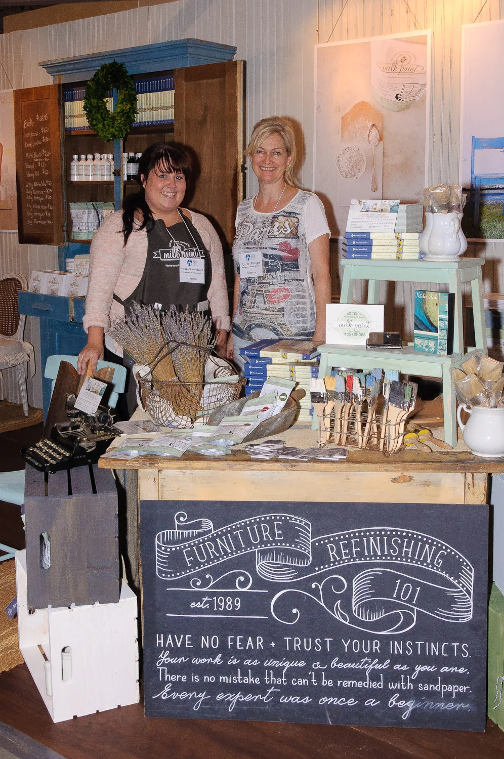Meeting Miss Mustard Seed - via My Painted Door (.com)