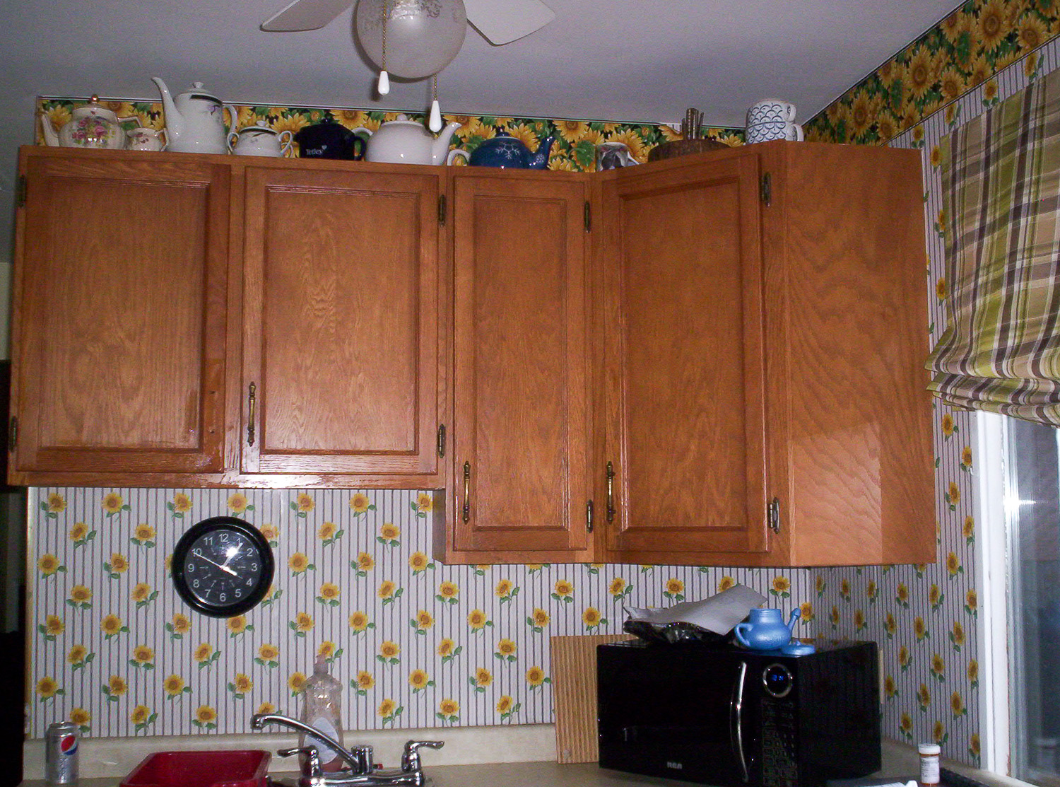 Before photo of customer project painted in Miss Mustard Seed's milk paint - via My Painted Door (.com)