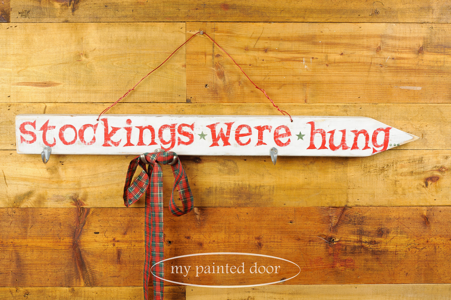 Handpainted signs with milk paint and Fusion mineral paint - via My Painted Door (.com)