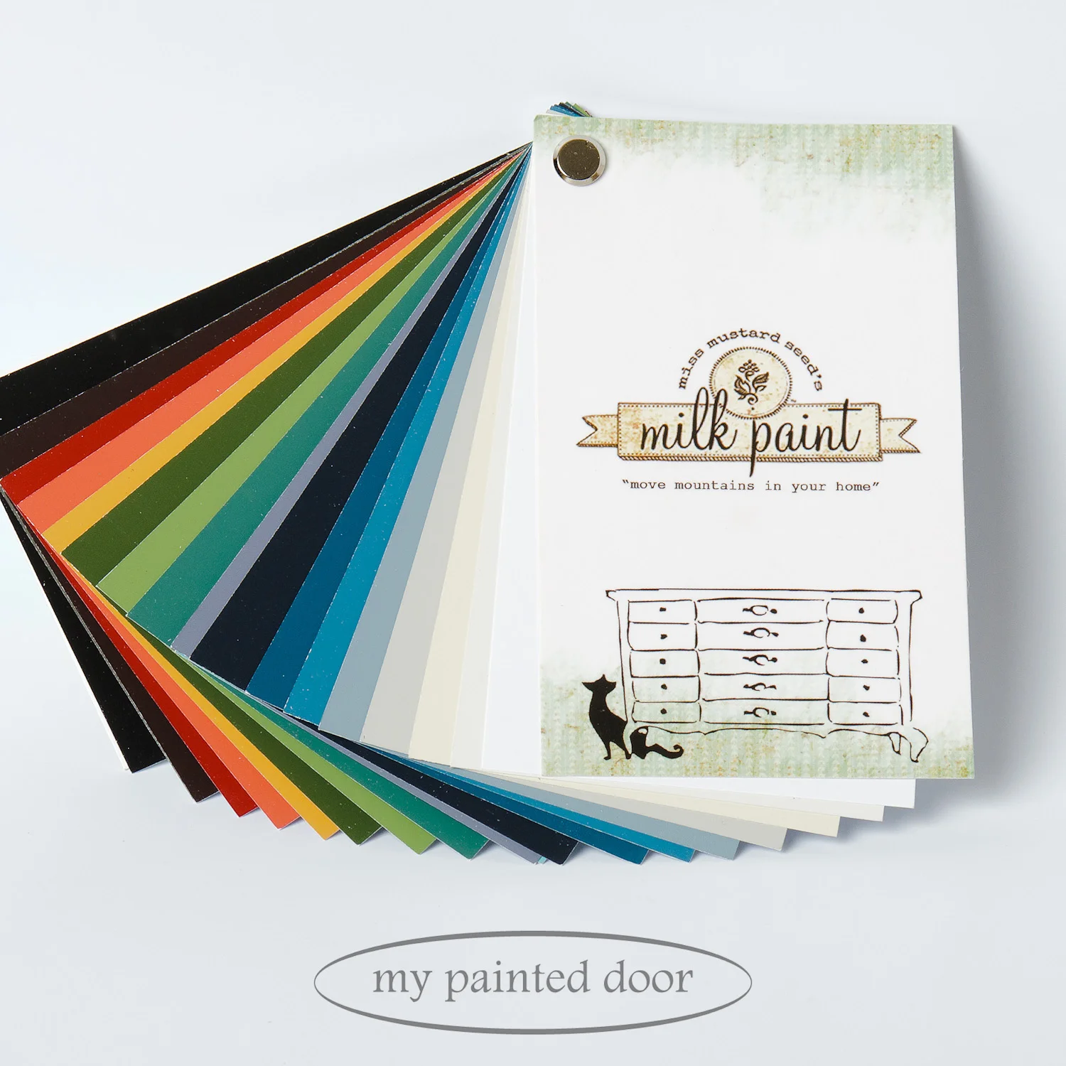 Miss Mustard Seed's colour fan deck - available at My Painted Door (.com)